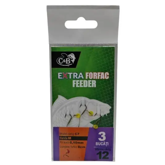 Carlige legate C&B Extra Forfac Feeder C7 Banda Nr.12 Calitate înaltă