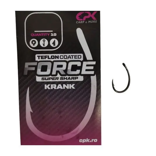 Carlige CPK Force Teflon Krank Nr.10 Doar azi