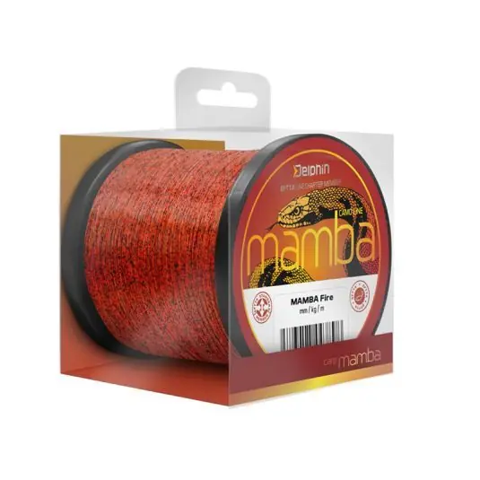 Discount Fir monofilament Delphin Mamba Carp Fire 0.34mm/8.1kg/600m