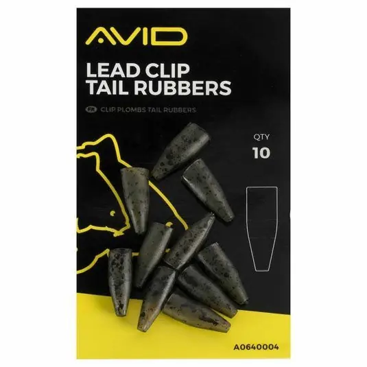 Con antitangle Avid Carp Lead Clip Tail Rubber Discount