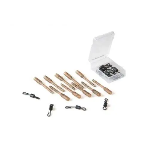 Kit montura Extra Carp Anti Tangle & Quick Change Swivel, marime S Retur gratuit