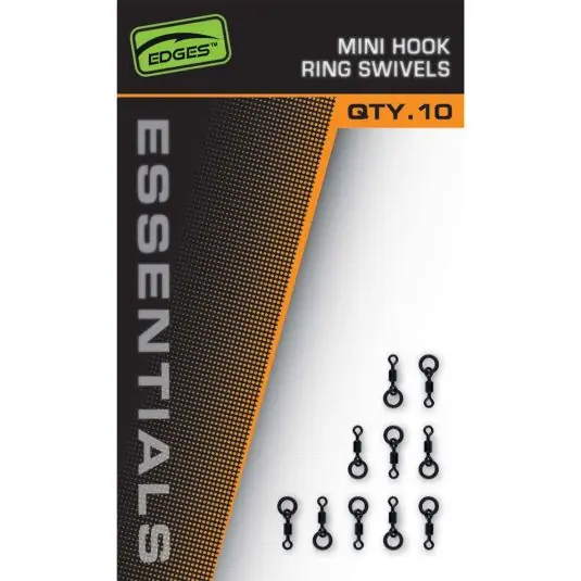 Varteje Fox Edges Essentials Mini Hook Ring Swivels Calitate înaltă