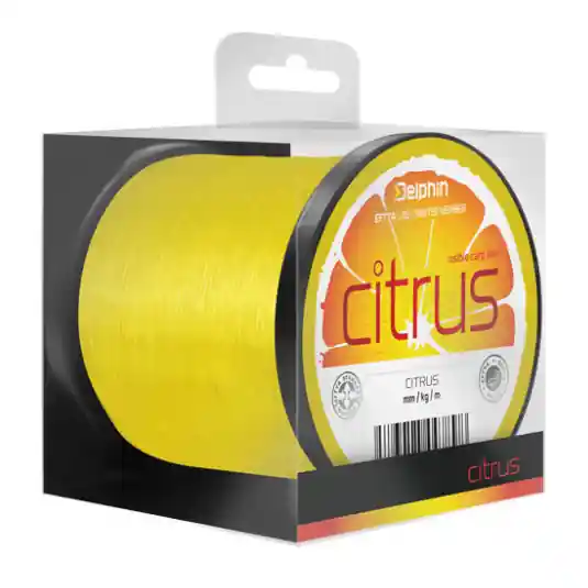 Ofertă de sezon Fir monofilament Delphin Citrus 0.25mm/5kg/600m