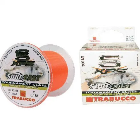 Cel mai bun preț Fir monofilament Trabucco S-Force XPS Surf Casting 0.25mm/8.46kg/300m