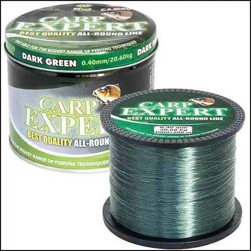 Plată sigură Fir monofilament Carp Expert Dark Green 0.40mm/20.60kg/1200m