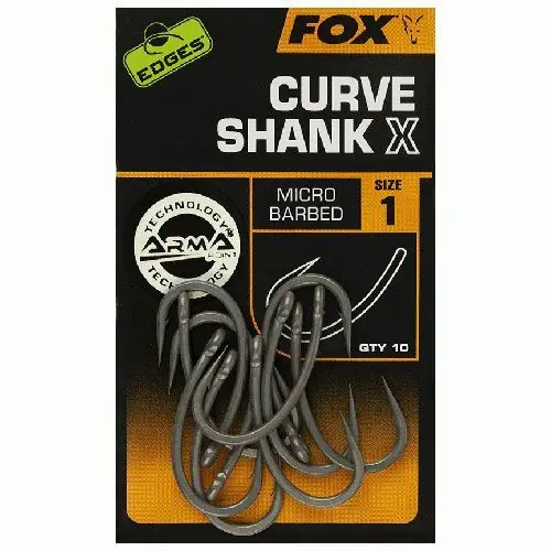 Carlige Fox Edges Curve Shank X Nr.4 Preferatul clienților