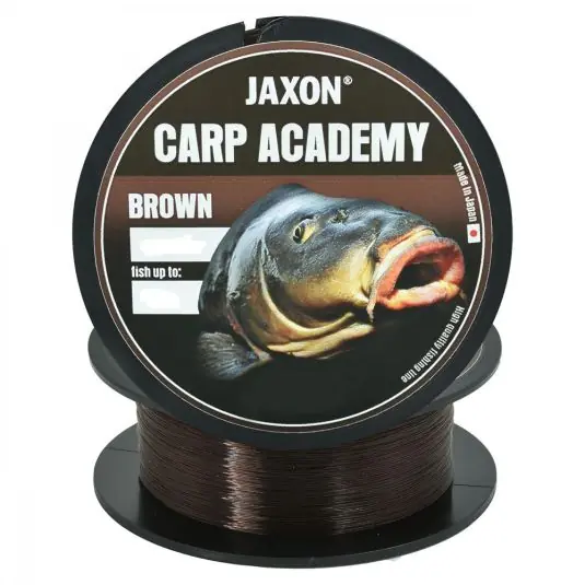 Fir monofilament Jaxon Carp Academy Brown 0.25mm/13kg/1000m Cel mai vândut