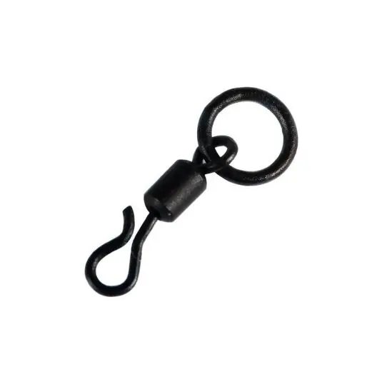 Agrafe rapide Carp Spirit Spinner Swivel with Ring Nr.11 Popular