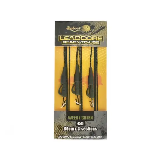 Kit monturi leadcore Select Baits Lead Clip Leadcore Leaders Reduceri