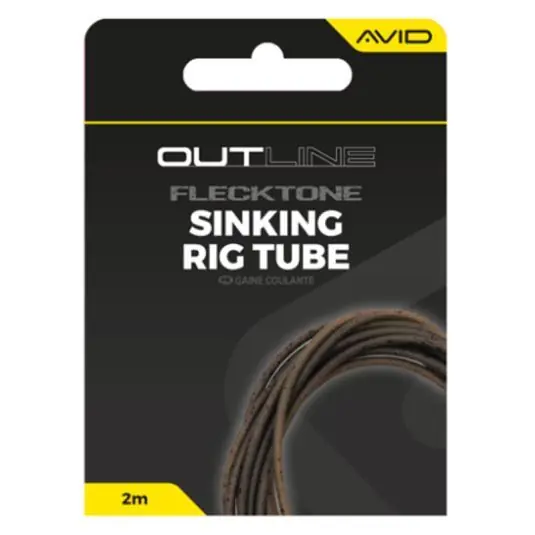 Tub antitangle Avid Carp Outline FleckTone Sinking Rig Tube Ofertă specială