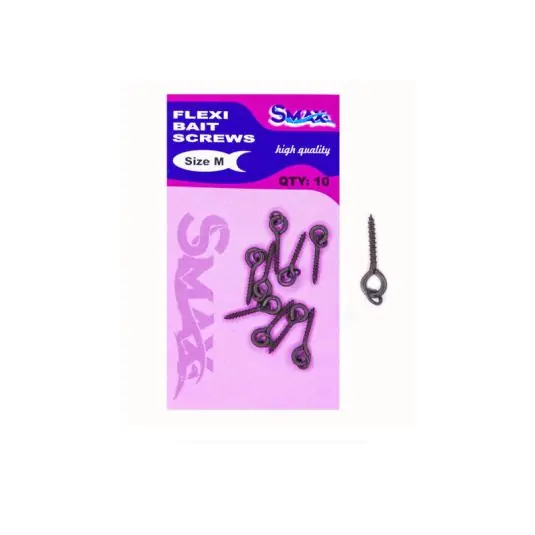 Surub momeala Smax Flexi Bait Screw - Medium Plată securizată