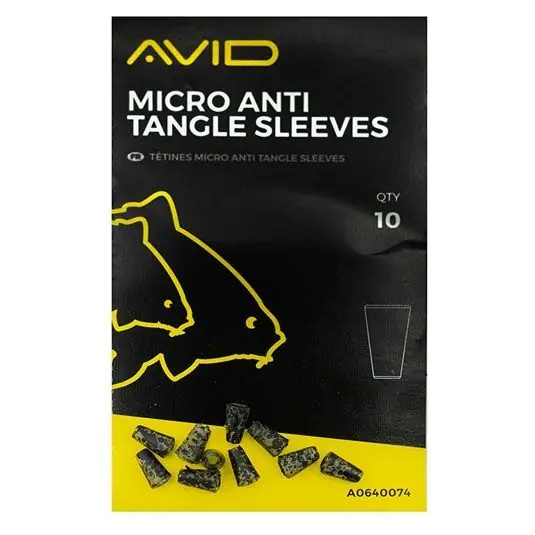 Con antitangle Avid Carp Micro Anti Tangle Sleeves Ultima șansă