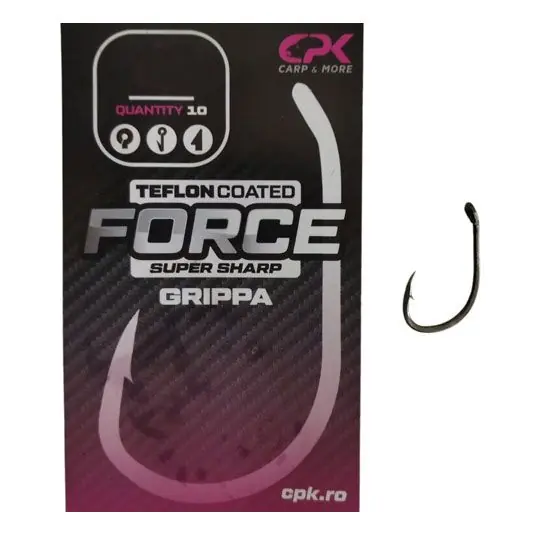 Carlige CPK Force Teflon Grippa Nr.10 Noutate
