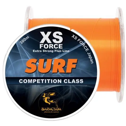 Ofertă limitată Fir monofilament Baracuda XS Force Surf Fluo 0.22mm/9.5kg/300m