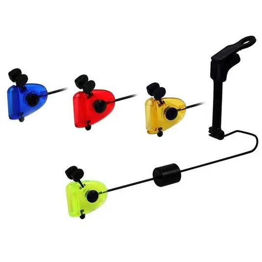 Transport gratuit Swinger ZFish Bite Indicator Classic Twin Ball, Galben