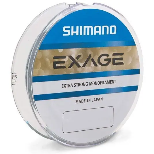 Ofertă exclusivă Fir monofilament Shimano Exage Line Steel Grey 0.255mm/5.5kg/300m