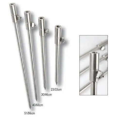 Plată sigură Suport telescopic Carp Spirit Inox 300 Bankstick 30-46cm