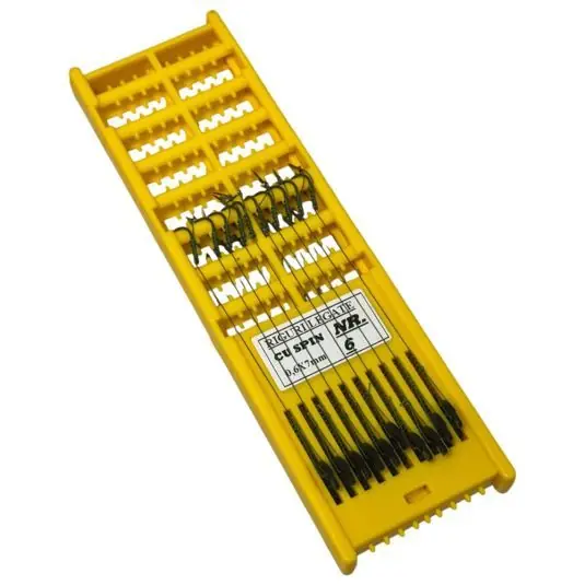 Carlige legate SMAX Spin Nr.6 + Suport inaintas Mai ieftin