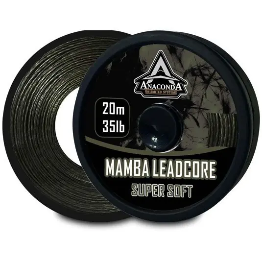 Fir leadcore Anaconda Super Soft Mamba Leadcore 45lb/20m Ofertă limitată
