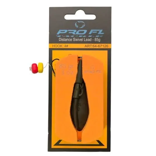 Montura PRO FL Distance Swivel Lead, Nr.6/99g Cel mai bun preț