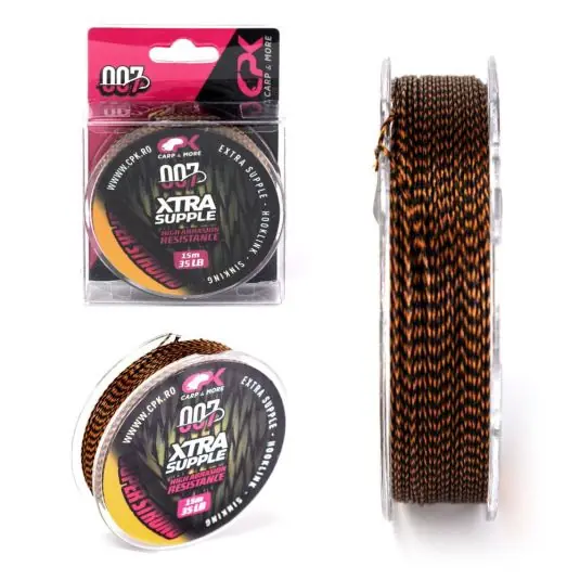 Fir textil CPK Extra Supple Hooklink Brown 35lb Reducere