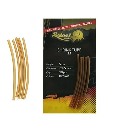 Tub termo Select Baits Shrink Tube 2mm - Camo Brown Reducere