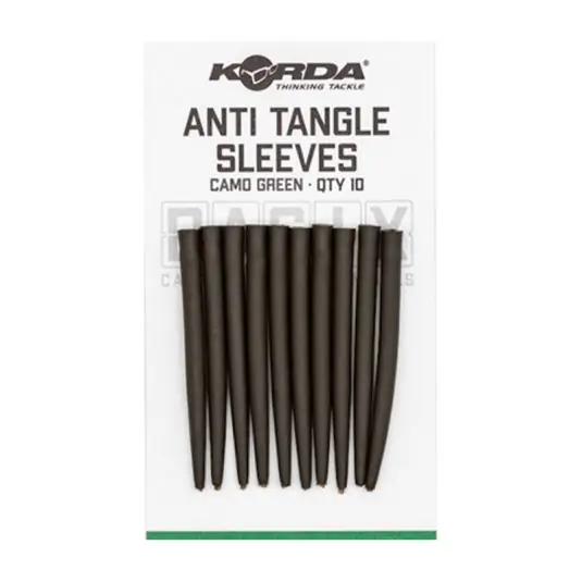 Con antitangle Korda Basix Sleeves - Camo Green Retur gratuit