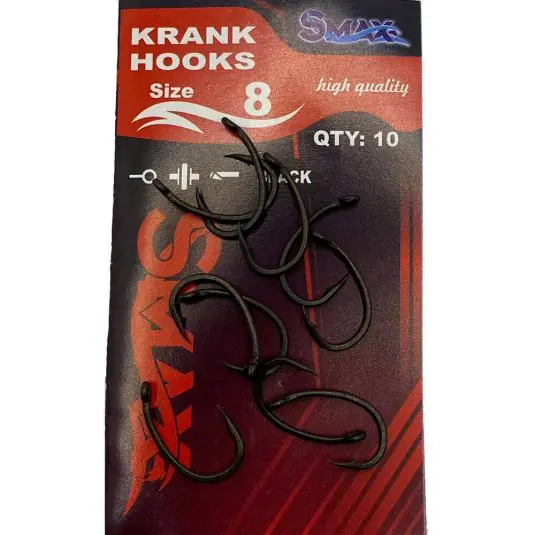 Carlige Smax Krank Hooks Barbed Nr.4 Comandă acum