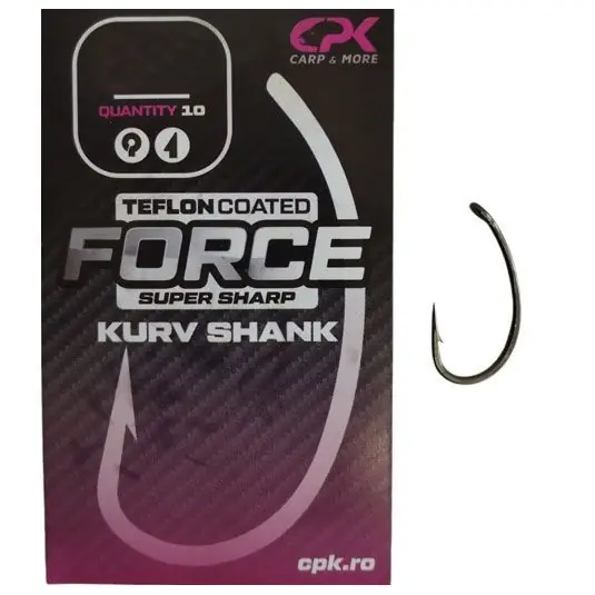 Carlige CPK Force Teflon Kurv Shank Nr.8 Preț mic