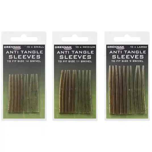Plată sigură Con antitangle Drennan Anti Tangle Sleeves, Medium