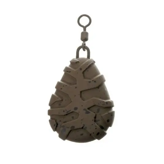 Reducere Plumb Carp Pro Delight Flat Pear Swivel Lead 99g