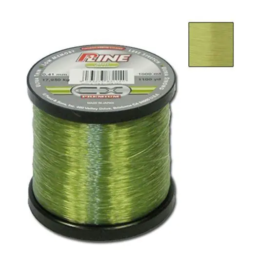 Fir fluorocarbon coated P-Line CX Premium Moss Green 0.36mm/14.81kg/2000m Reducere