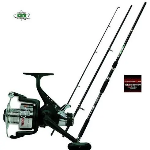 Plată sigură Set lanseta Lineaeffe Carp Seeker 3.60m + Mulineta Vigor Carp