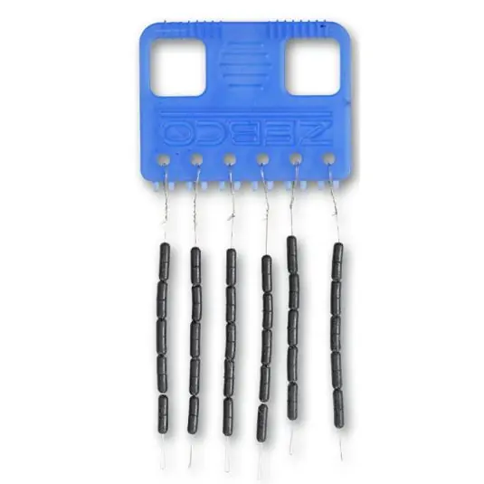 Ofertă Stopper Zebco Black Silicone Square L