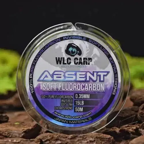 Fir fluorocarbon WLC Carp Absent 0.32mm/13lb/50m Livrare gratuită