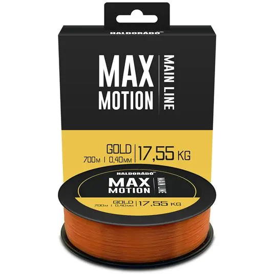 Cel mai bun preț Fir monofilament Haldorado Max Motion Main Line Gold 0.40mm/17.55kg/700m