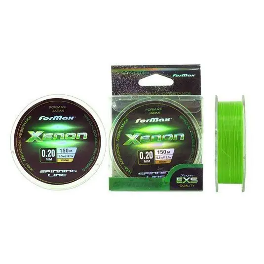 Fir monofilament Formax Xenon 0.20mm/5.5kg/300m Plată sigură