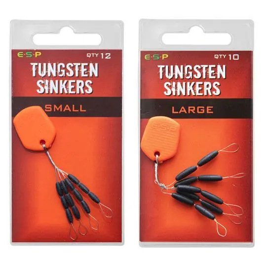 Plată securizată Opritor tungsten ESP Tungsten Sinkers, Large