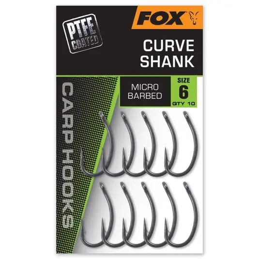 Bestseller Carlige Fox Curve Shank Nr.6