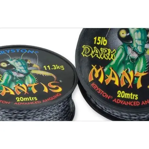 Fir textil Kryston Super Mantis Dark 25lbs, 20m Retur ușor