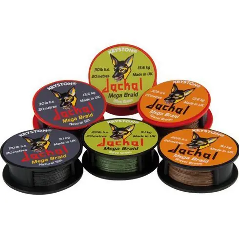 Discount Fir textil Kryston Jackal Gravel Brown 20lbs, 20m
