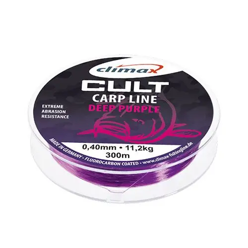 Fir monofilament Climax Cult Carp Deep Purple 0.30mm/7.1kg/300m Reducere specială