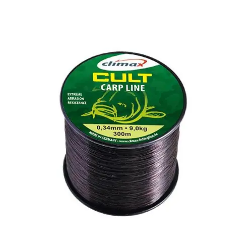Fir monofilament Climax Cult Carp Black 0.30mm/7kg/1000m Cel mai vândut