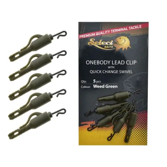 Clipsuri plumb pierdut Select Baits OneBody Lead Clip with Quick Change Swivel Vezi acum