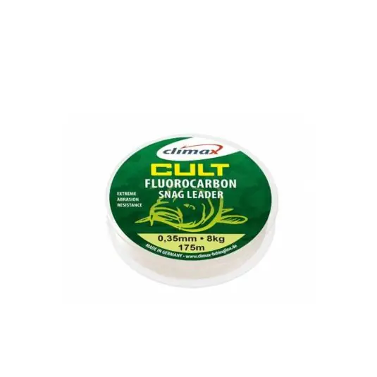 Fir fluorocarbon Climax Cult Carp Snag Leader Clear 0.60mm/40lb/50m Cumpără online