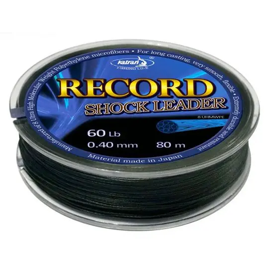 Nu rata Fir textil Katran Record Braided Shock-Leader 45lb/200m