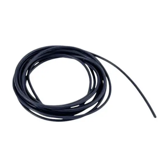Tub siliconic Anaconda Silicone Hook Tube Black 0.8-1.8mm Preț redus