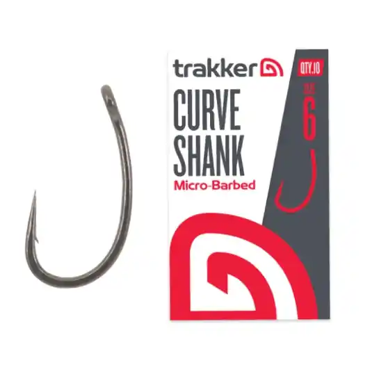 Carlige Trakker Curve Shank Hooks Micro Barbed, Nr.6 Popular