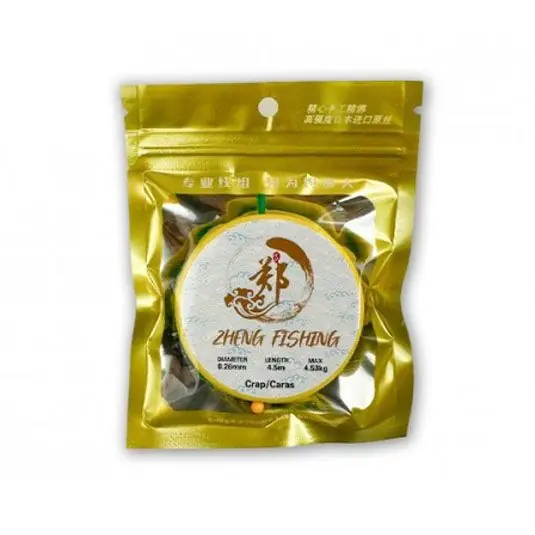 Montura Zheng Fishing Crap Caras 0.37mm/9.07kg/7.2m Promoție