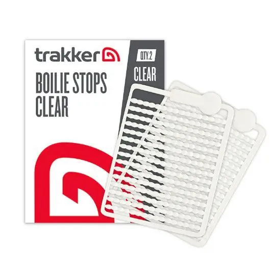 Livrare rapidă Stopper Trakker Boilie Stops, Clear